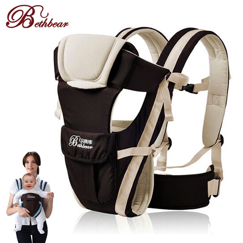 2016 Baby Carrier Front Facing Infant Sling Backpacks 2-30 Months Breathable. 