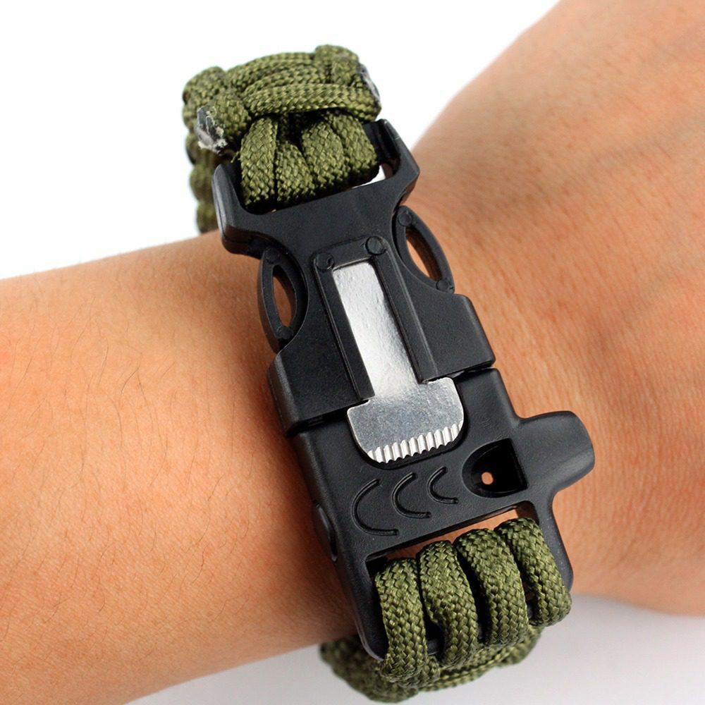 Survival Bracelet – Paracord Multi-Functional – Heads Up Survival
