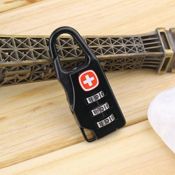 Swiss cross combination lock