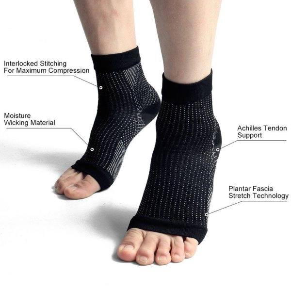 calcetines de compresión para aliviar el dolor de los pies