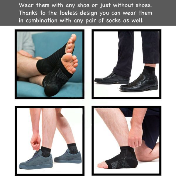 toeless pain relief socks