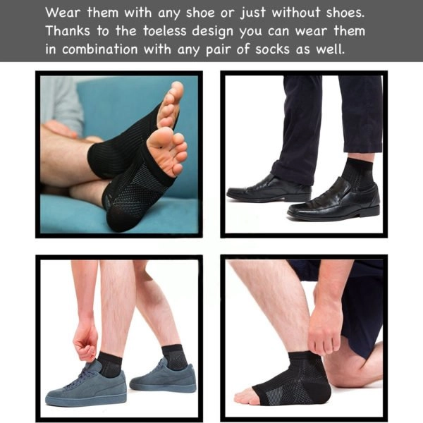 calcetines antidolor sin dedos