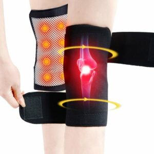 self heating tourmaline knee brace