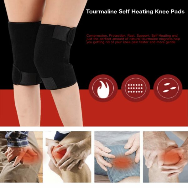 tourmaline magnetic therapy knee pads
