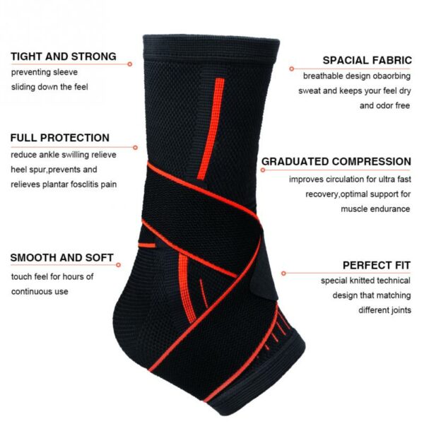 features and benefits ankle support brace