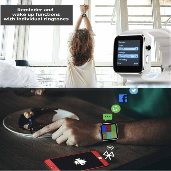 fitness health tracker smartwatch características de alerta