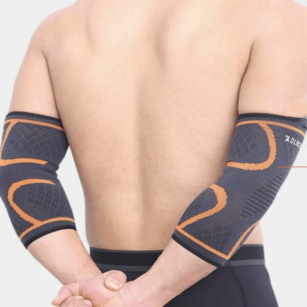 pair of painless elbow support braces