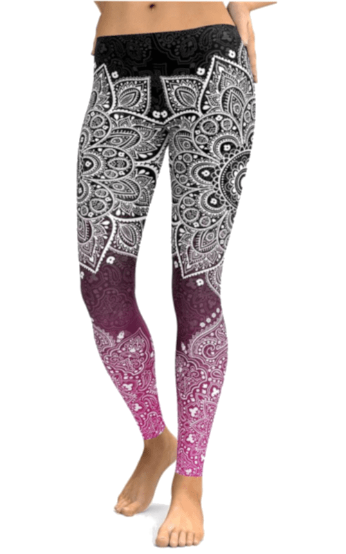 purzle mandala yoga pants leggings