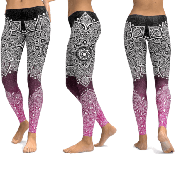 purzle mandala yoga pants leggings