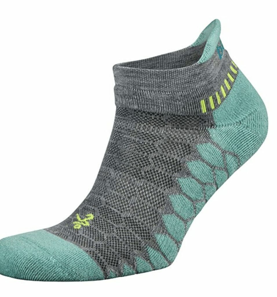 Balega Silver Antimicrobial No-Show Compression-Fit Running Socks for Men and Women (1 Par)