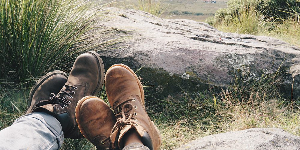 protecting your feet before hiking long walking climbing