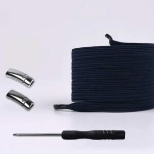Quick Lace - Magnetic No-Tie Shoelaces<span> - </span>Navy Blue