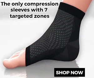 trendbaron pain relief foot compression socks banner