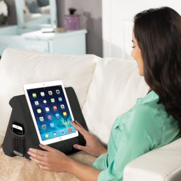 pillow tablet holder iPad tablet phone laptop book stand travel holder