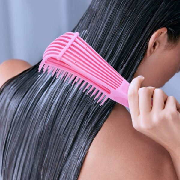 trendbaron detangling hair brush curly hair best hair brush easy wet hair detangle