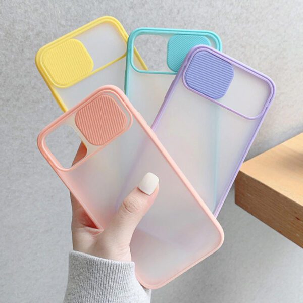 trendbaron candy colored camera lens protection case for iphone