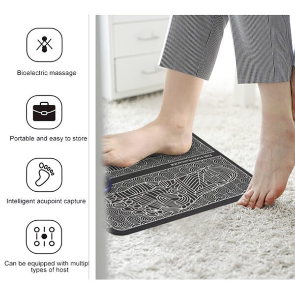 ems foot massager mat features