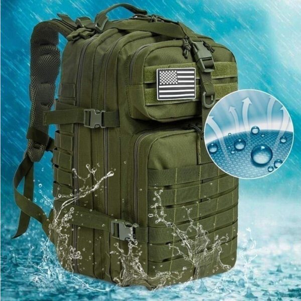 military backpack multipurpose school work travel camping hiking fishing hunting waterproof