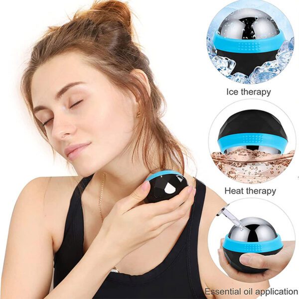 hielo calor terapia masaje rodillo crioterapia puntos gatillo masaje