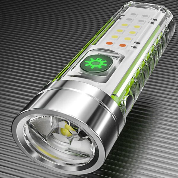 lampe de poche rechargeable usb-c 8 modes 1500 metres